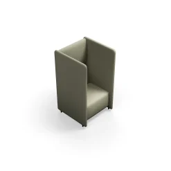 Nojatuoli CLEAR SOUND 1-istuttava, kangas Focus Melange, beige