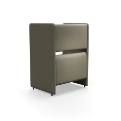 Nojatuoli CLEAR SOUND 1.5-istuttava, kangas Focus Melange, beige