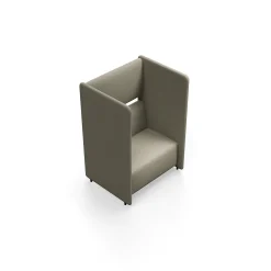 Nojatuoli CLEAR SOUND 1.5-istuttava, kangas Focus Melange, beige