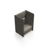 Nojatuoli CLEAR SOUND 1,5-istuttava, kangas Pod CS, taupe