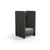 Nojatuoli CLEAR SOUND 1-istuttava, kangas Pod CS, taupe