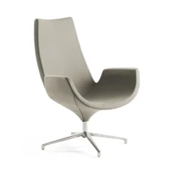 Nojatuoli ENJOY Korkea selkänoja, beige
