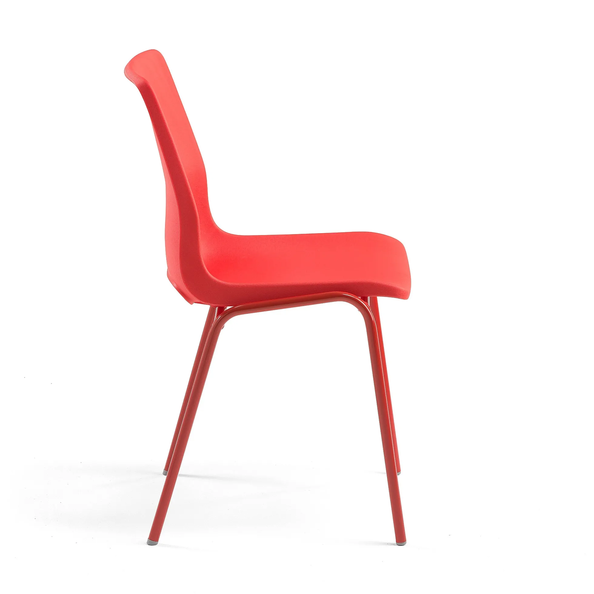 Oppilastuoli ANA Istuinkorkeus: 450 mm, punainen/punainen