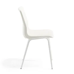 Oppilastuoli ANA Istuinkorkeus: 450 mm, valkoinen/valkoinen