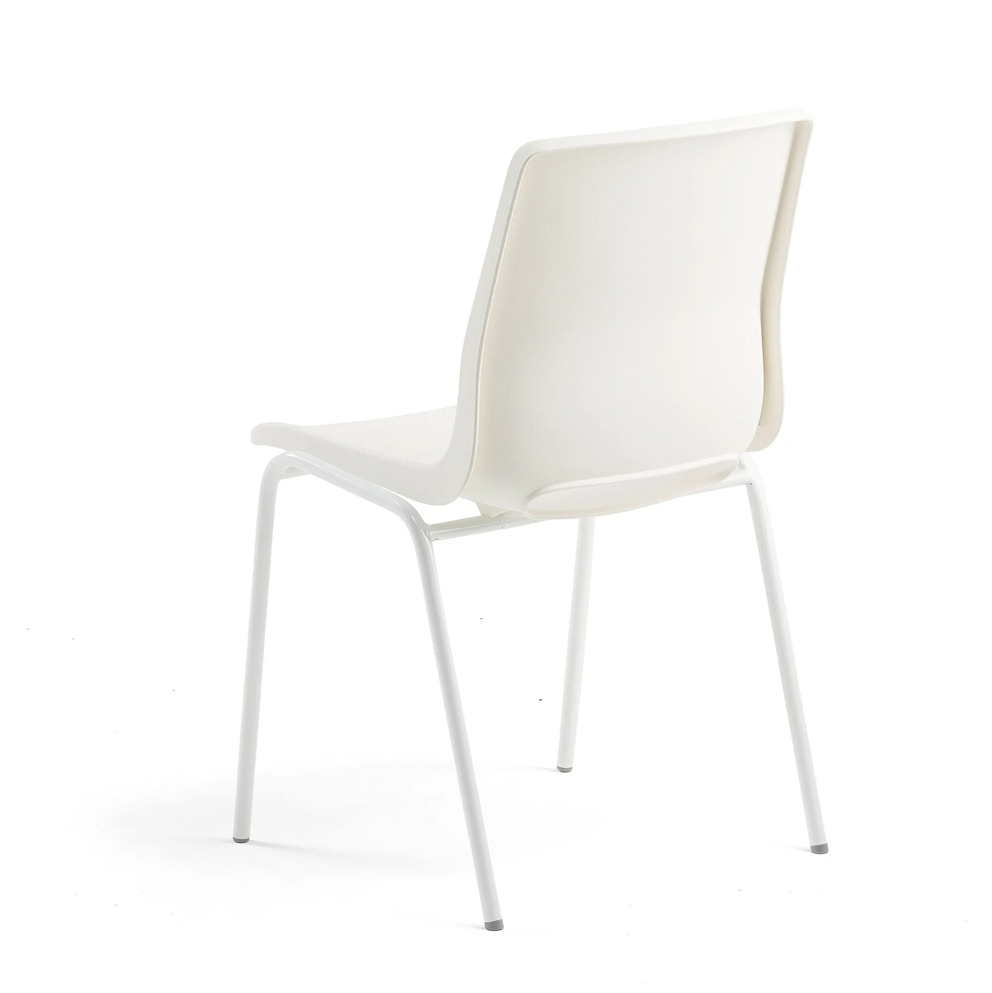 Oppilastuoli ANA Istuinkorkeus: 450 mm, valkoinen/valkoinen