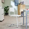 Oppilastuoli ELEVATE Säädettävä korkeus 460–640 mm, valkoinen