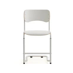 Oppilastuoli ELEVATE Säädettävä korkeus 460–640 mm, valkoinen
