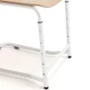 Oppilastuoli ELEVATE Säädettävä korkeus 460–640 mm, valkoinen/antrasiitti