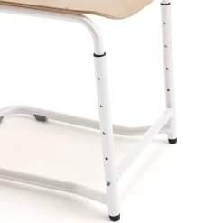 Oppilastuoli ELEVATE Säädettävä korkeus 460–640 mm, valkoinen/antrasiitti