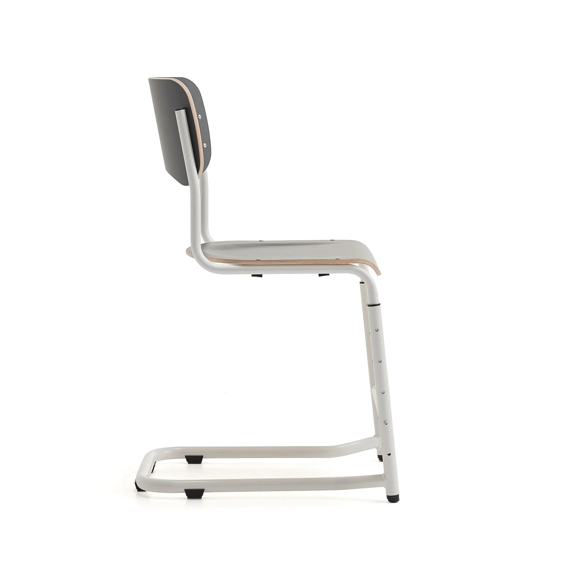 Oppilastuoli ELEVATE Säädettävä korkeus 460–640 mm, valkoinen/antrasiitti