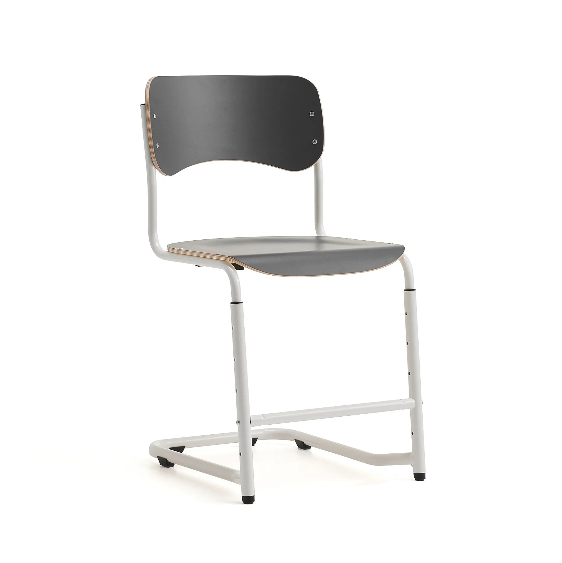 Oppilastuoli ELEVATE Säädettävä korkeus 460–640 mm, valkoinen/antrasiitti