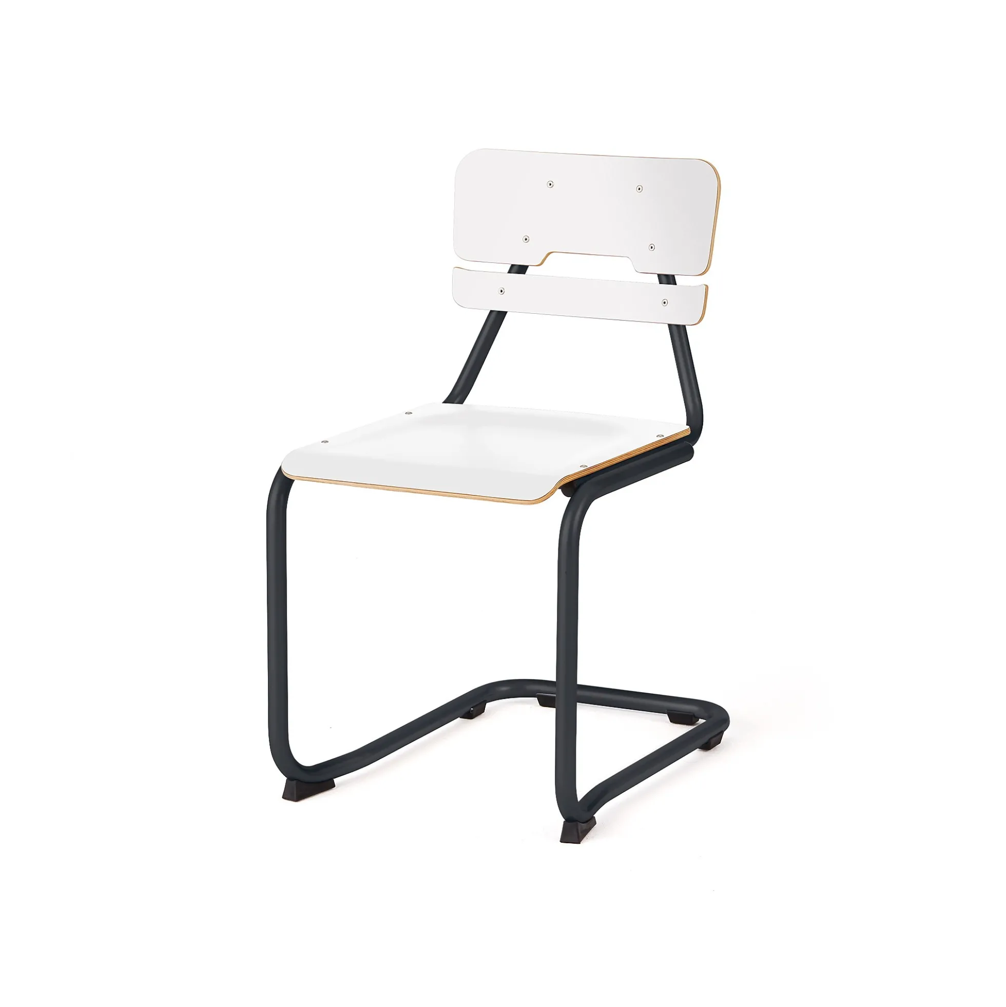 Oppilastuoli LEGERE II Istuinkorkeus 450 mm, antrasiitinharmaa, valkoinen