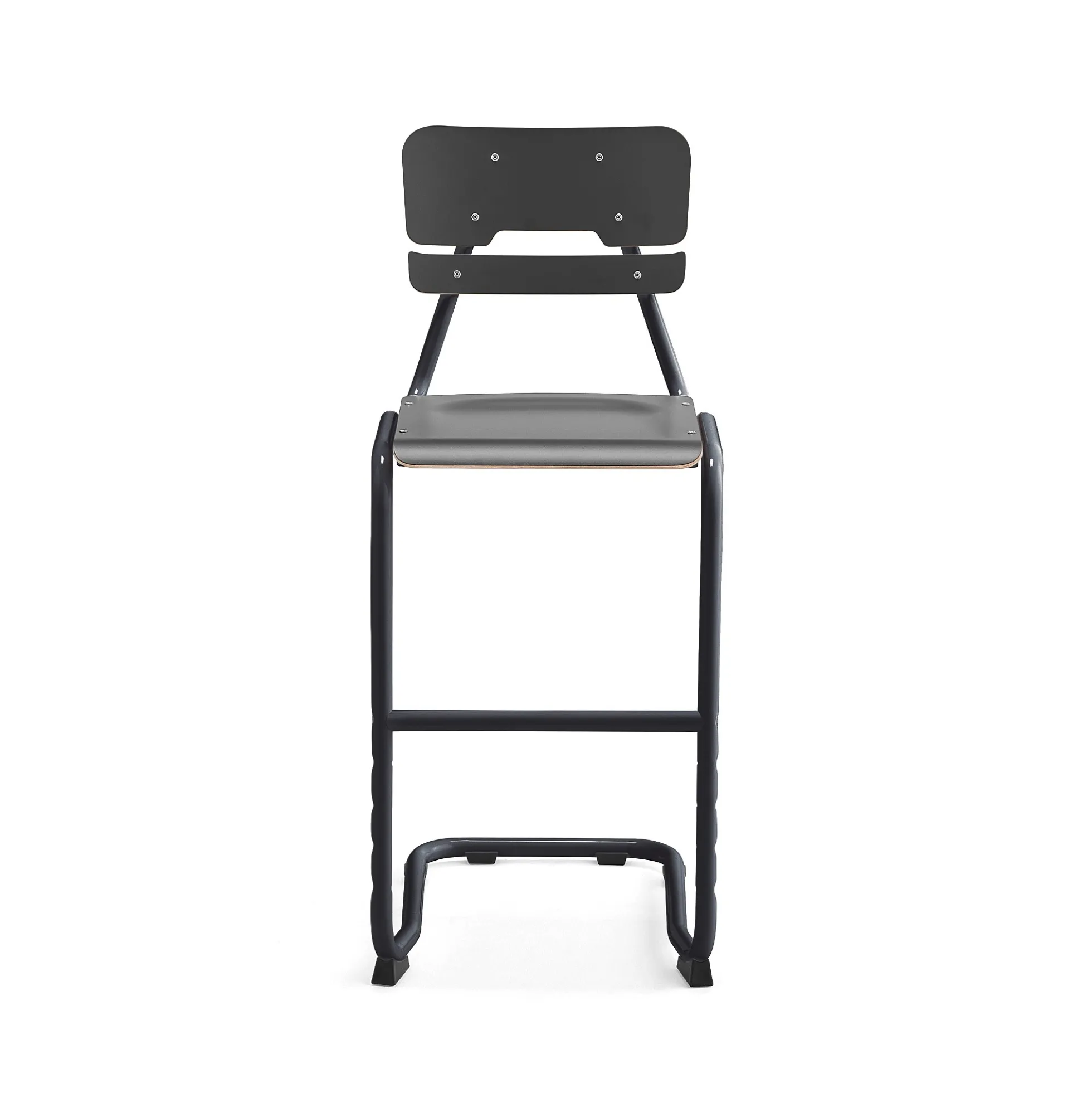 Oppilastuoli LEGERE I Istuinkorkeus 650 mm, antrasiitinharmaa, antrasiitinharmaa