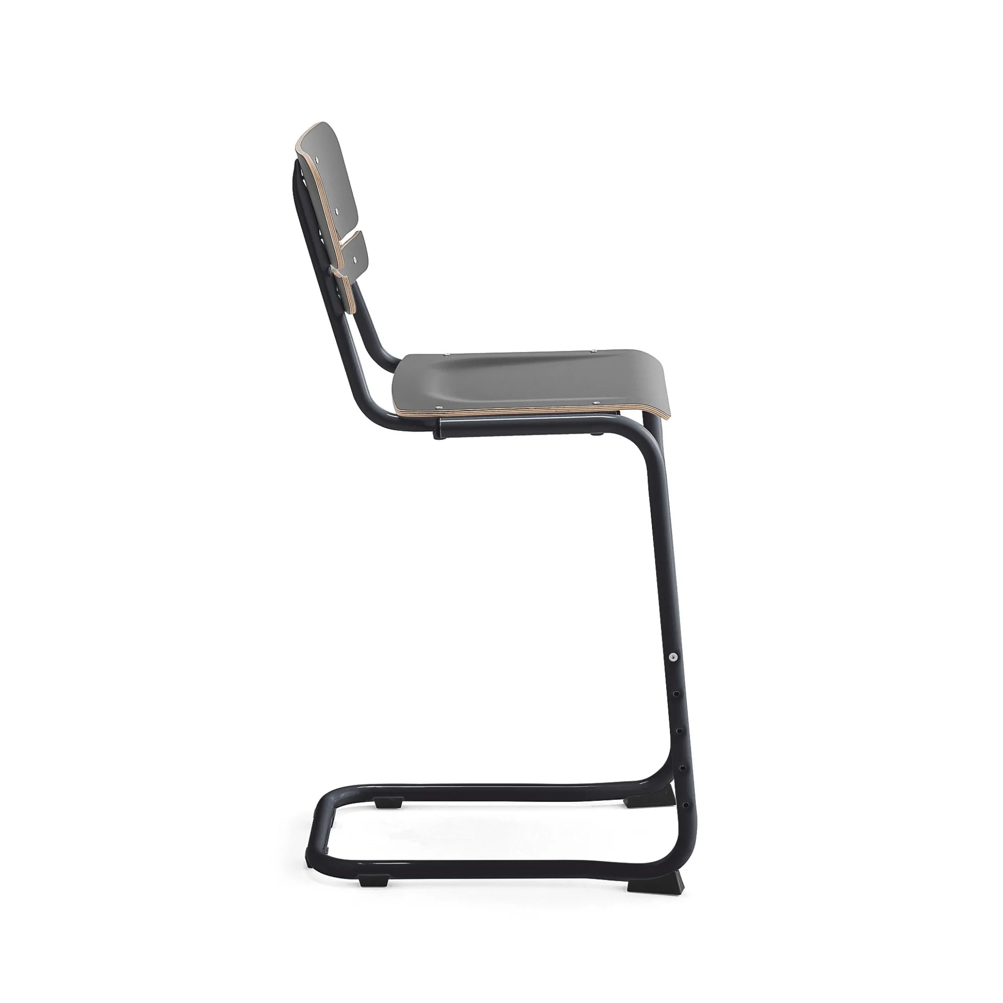Oppilastuoli LEGERE I Istuinkorkeus 650 mm, antrasiitinharmaa, antrasiitinharmaa