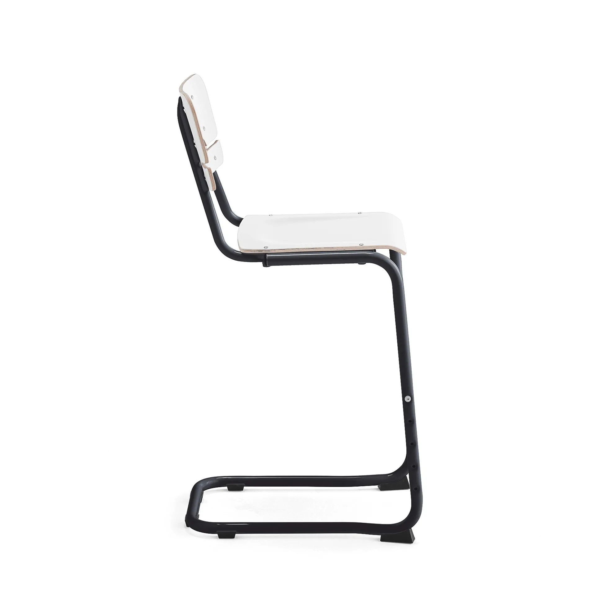 Oppilastuoli LEGERE I Istuinkorkeus 650 mm, antrasiitinharmaa, valkoinen