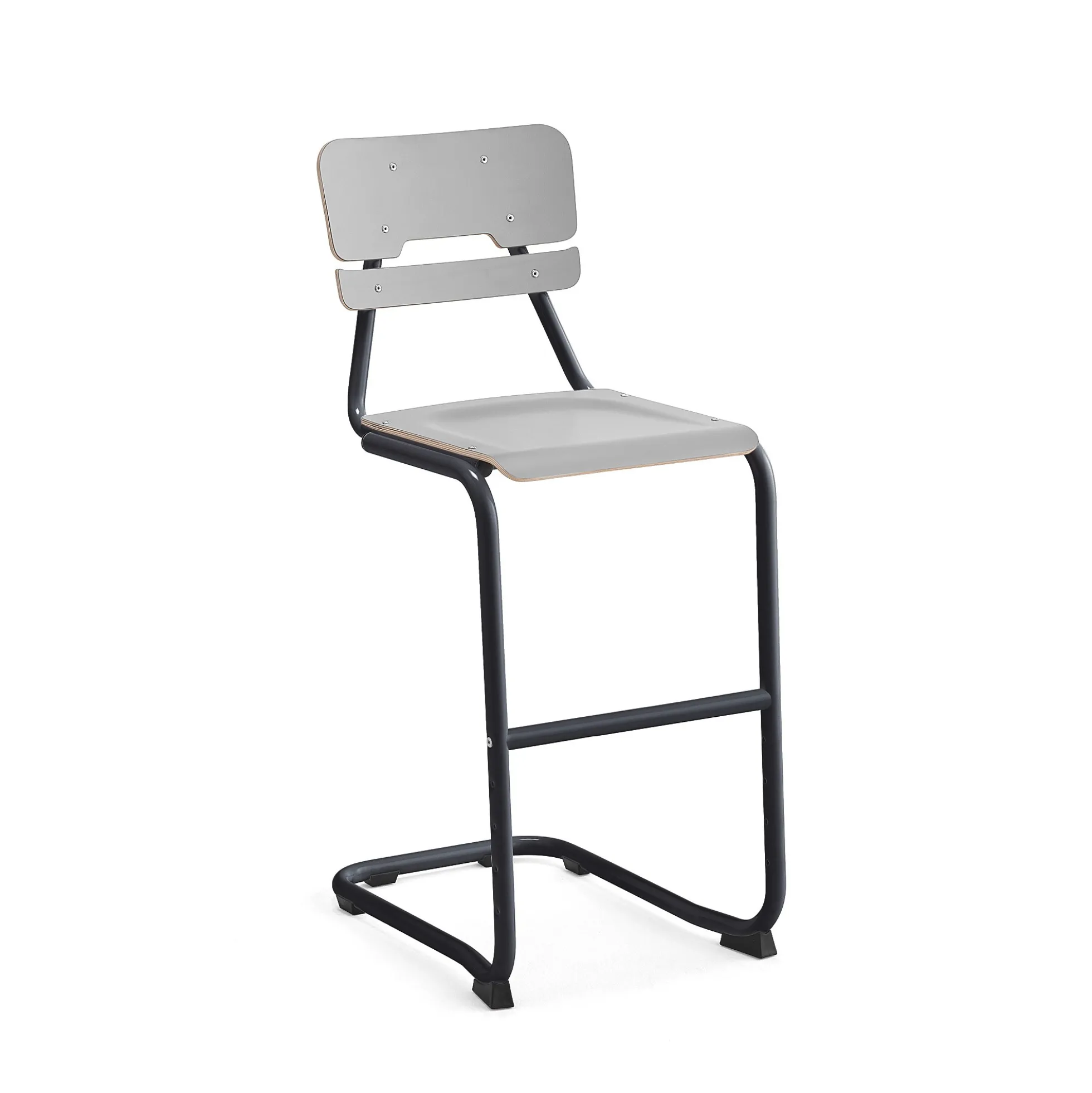 Oppilastuoli LEGERE I Istuinkorkeus 650 mm, antrasiitinharmaa, harmaa