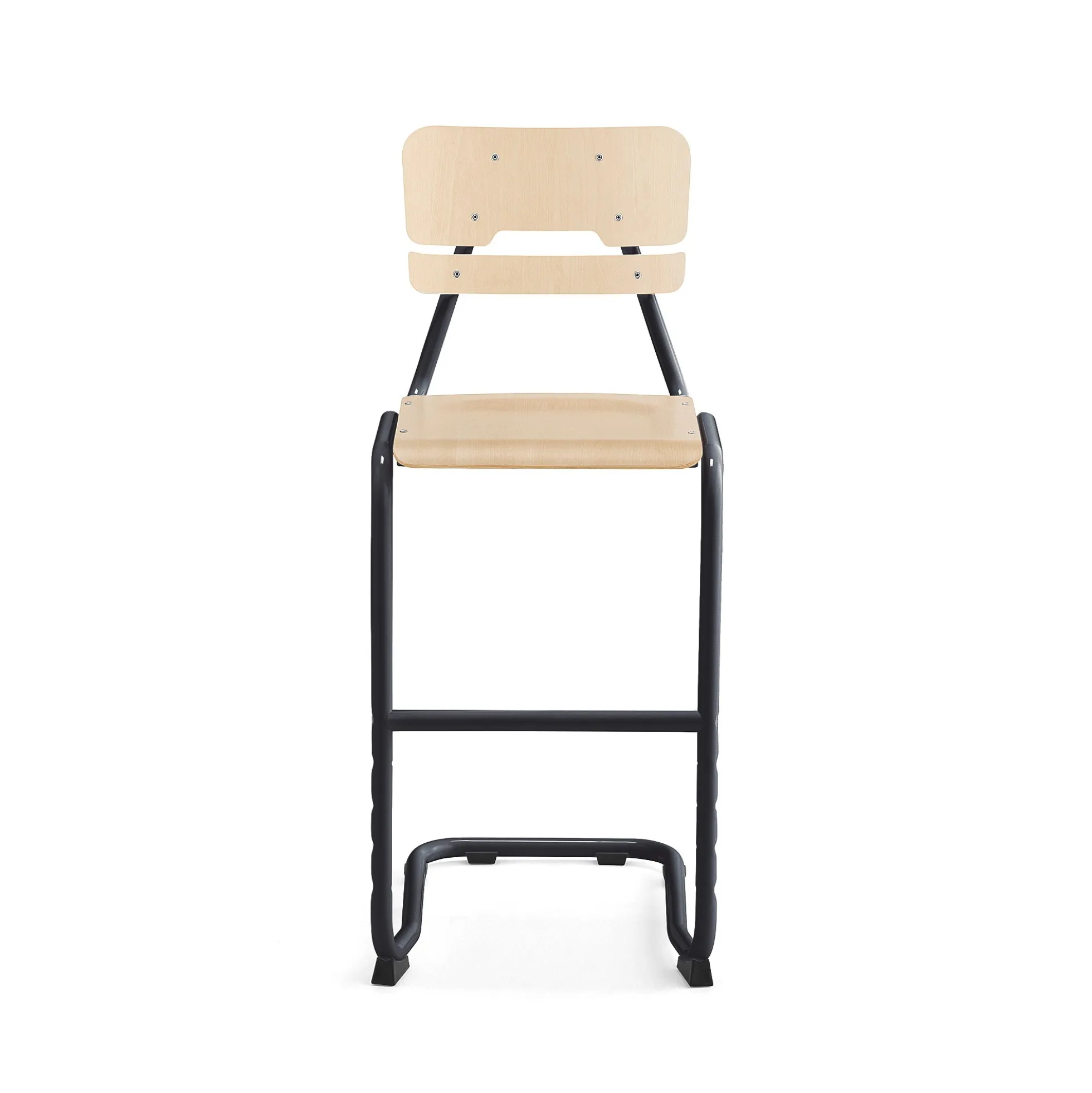 Oppilastuoli LEGERE I Istuinkorkeus 650 mm, antrasiitinharmaa, koivu