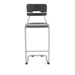 Oppilastuoli LEGERE I Istuinkorkeus 650 mm, hopeanharmaa, antrasiitinharmaa