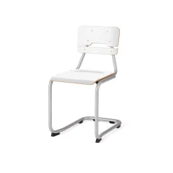 Oppilastuoli LEGERE I Istuinkorkeus 450 mm, valkoinen