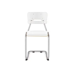 Oppilastuoli LEGERE I Istuinkorkeus 450 mm, valkoinen