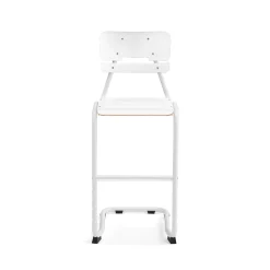 Oppilastuoli LEGERE I Istuinkorkeus 650 mm, valkoinen, valkoinen