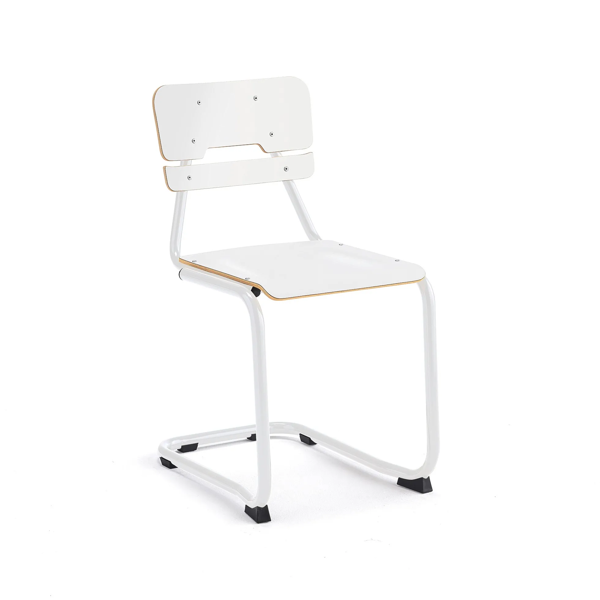Oppilastuoli LEGERE I Istuinkorkeus 450 mm, valkoinen, valkoinen