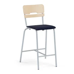 Oppilastuoli SCIENTIA Istuinkorkeus: 650 mm, koivu/musta