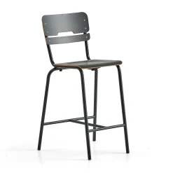Oppilastuoli SCIENTIA Korkeus: 650 mm, antrasiitinharmaa/antrasiitinharmaa