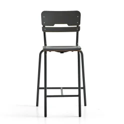 Oppilastuoli SCIENTIA Korkeus: 650 mm, antrasiitinharmaa/antrasiitinharmaa