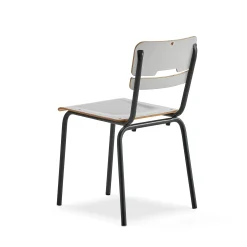Oppilastuoli SCIENTIA Leveä istuin, korkeus: 460 mm, antrasiitinharmaa/harmaa