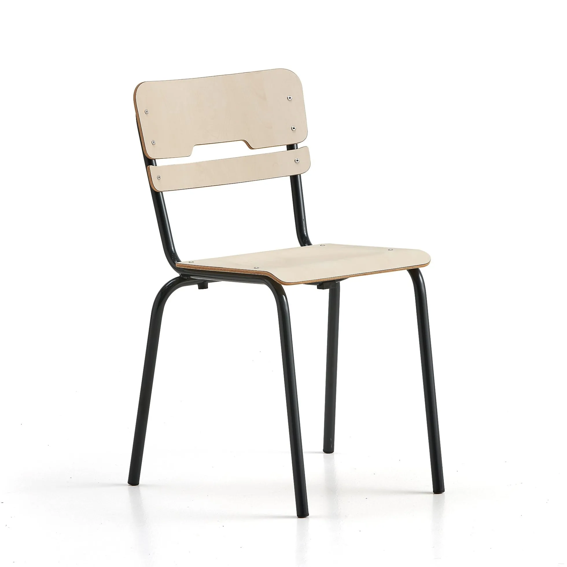 Oppilastuoli SCIENTIA Matala istuin, korkeus: 460 mm, antrasiitinharmaa/koivu