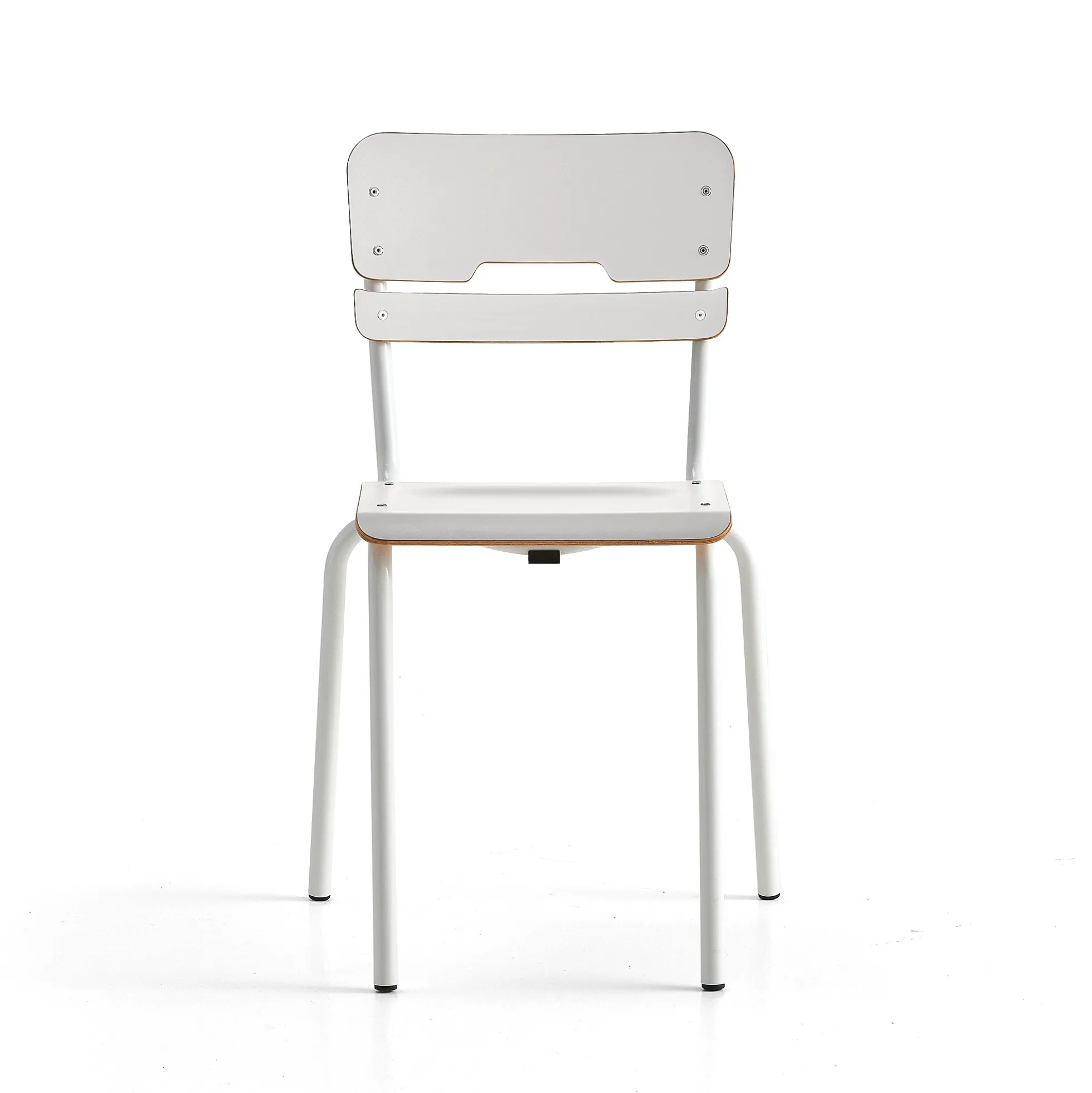 Oppilastuoli SCIENTIA Matala istuin, korkeus: 460 mm, valkoinen/valkoinen