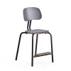 Oppilastuoli YNGVE Jalat, antrasiitinharmaa, antrasiitinharmaa, korkeus: 520 mm