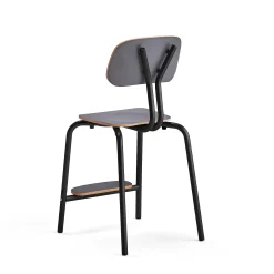 Oppilastuoli YNGVE Jalat, antrasiitinharmaa, antrasiitinharmaa, korkeus: 520 mm