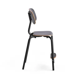 Oppilastuoli YNGVE Jalat, antrasiitinharmaa, antrasiitinharmaa, korkeus: 520 mm
