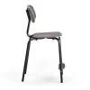 Oppilastuoli YNGVE Jalat, antrasiitinharmaa, antrasiitinharmaa, korkeus: 610 mm