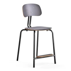 Oppilastuoli YNGVE Jalat, antrasiitinharmaa, antrasiitinharmaa, korkeus: 610 mm