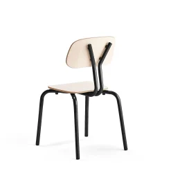 Oppilastuoli YNGVE Jalat, antrasiitinharmaa, koivu, korkeus: 460 mm