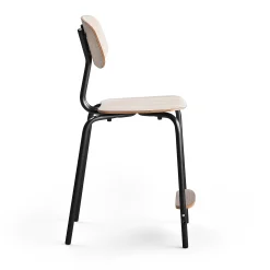 Oppilastuoli YNGVE Jalat, antrasiitinharmaa, saarni, korkeus 610 mm