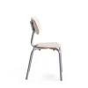 Oppilastuoli YNGVE Jalat, hopeanharmaa, saarni, korkeus 460 mm