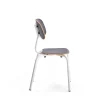 Oppilastuoli YNGVE Jalat, valkoinen, antrasiitinharmaa, korkeus 460 mm