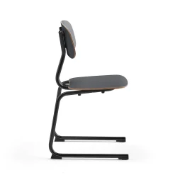 Oppilastuoli YNGVE L-malli, antrasiitinharmaa, antrasiitinharmaa, korkeus: 460 mm