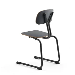 Oppilastuoli YNGVE L-malli, antrasiitinharmaa, antrasiitinharmaa, korkeus: 460 mm