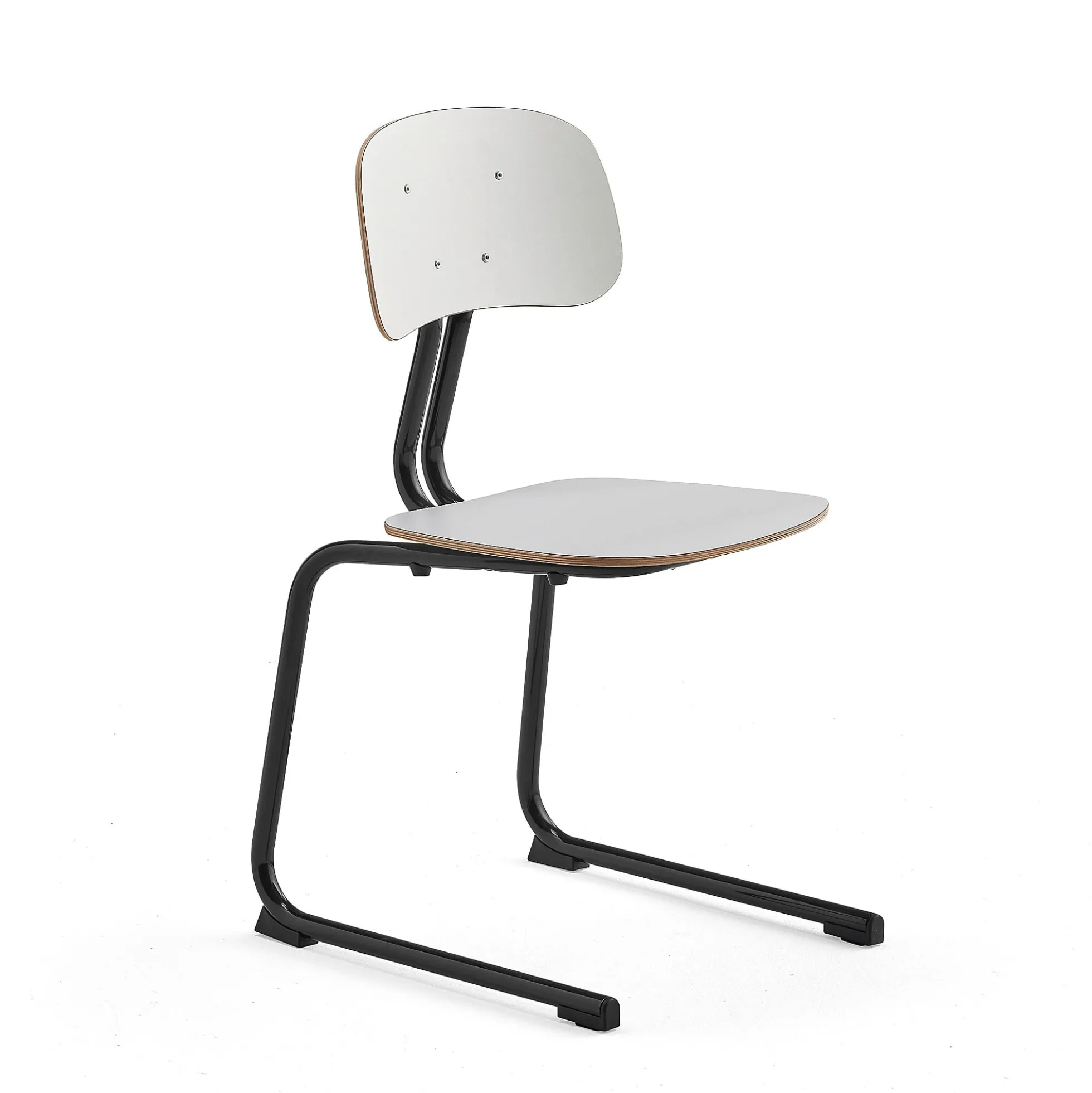 Oppilastuoli YNGVE L-malli, antrasiitinharmaa, valkoinen, korkeus: 460 mm