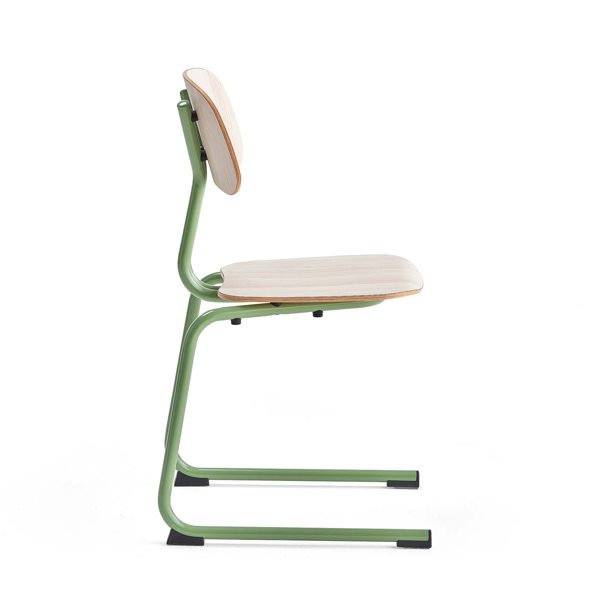 Oppilastuoli YNGVE L-malli, vihreä, saarni, korkeus 460 mm