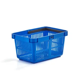 Ostoskori 27 litraa, sininen