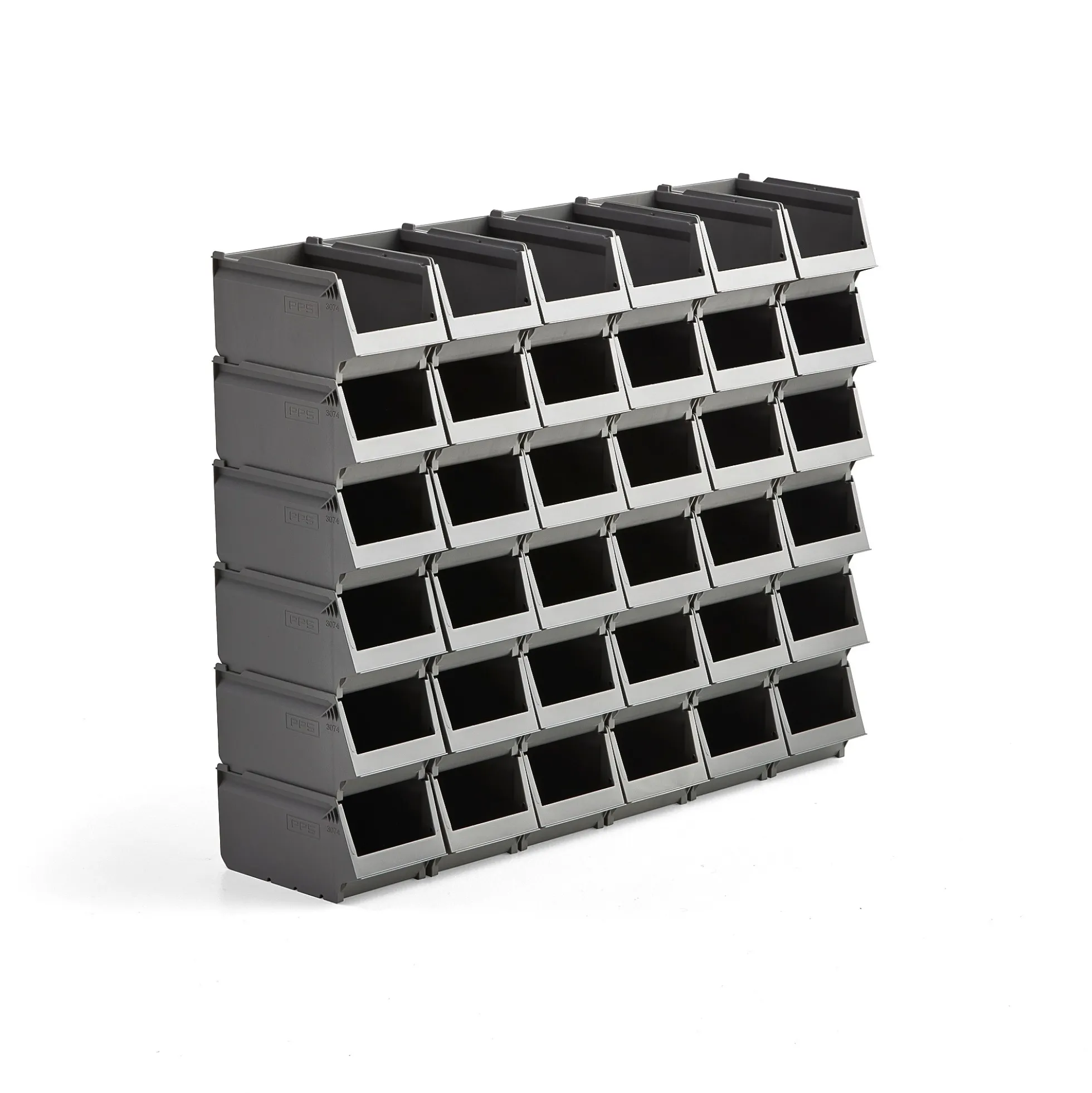 Ottolaatikko AJ 9000 Sarja-74, 250x148x130 mm, 36 kpl, grey