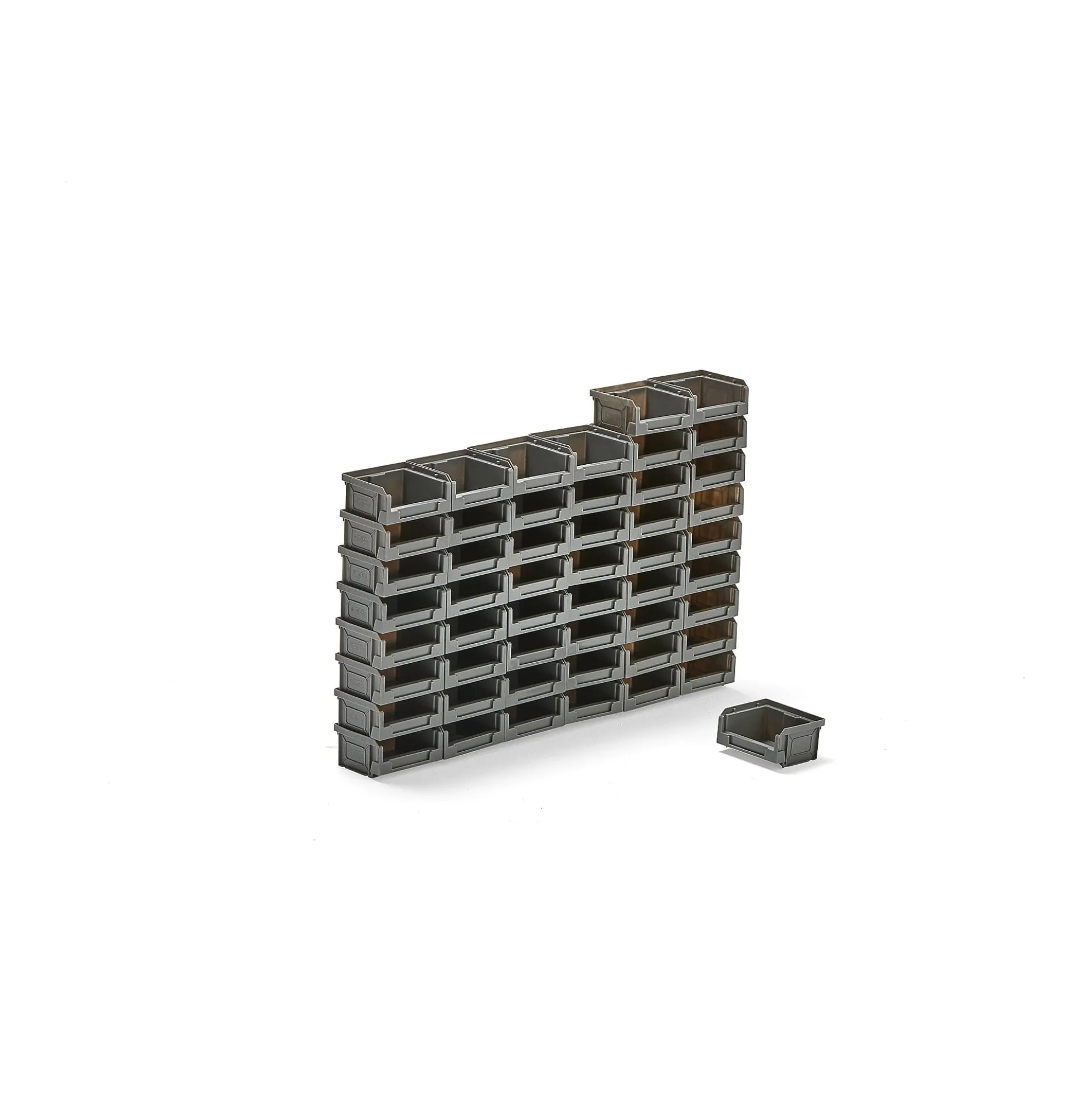 Ottolaatikko APART 90x105x55 mm, 50 kpl, harmaa