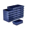 Ottolaatikko DETAIL Laatikkoon mahtuu 5 jakajaa, 400x230x100 mm, sininen, 24-pack