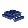 Ottolaatikko DETAIL Laatikkoon mahtuu 9 jakajaa, 600x115x100 mm, sininen, 12-pack